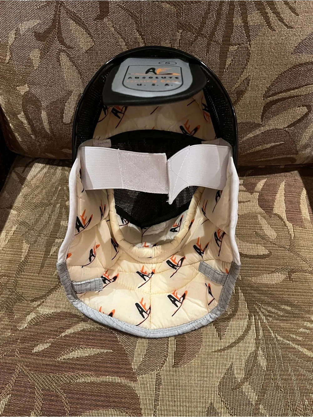 Absolute Fencing Mask - White and Black